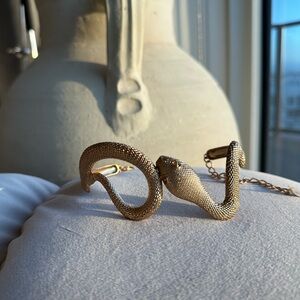 Gold Snake Necklace
